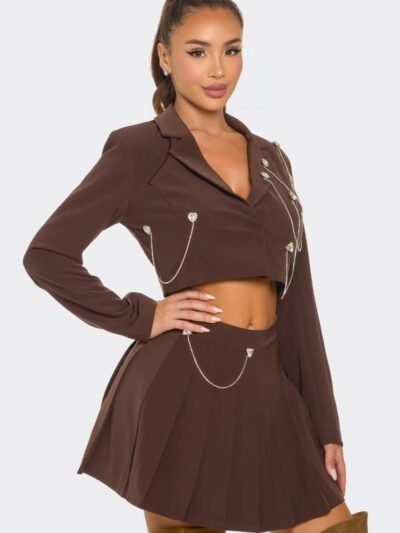 Pleated Skirt Set Pleated Skirt Set