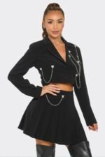 Skirt Set – Pleated Skirt Set Glamorous Elegance & Chic Styling