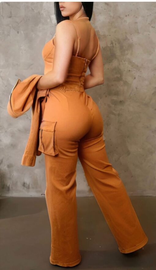 Crop Jacket 3pcs Set - Image 16