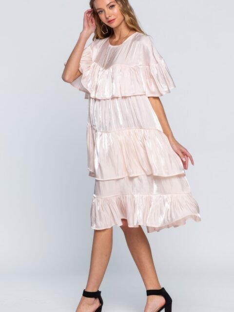 Ruffle Midi Dress