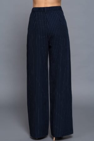 Pin Stripe Woven Straight Pants Pin Stripe Woven Straight Pants