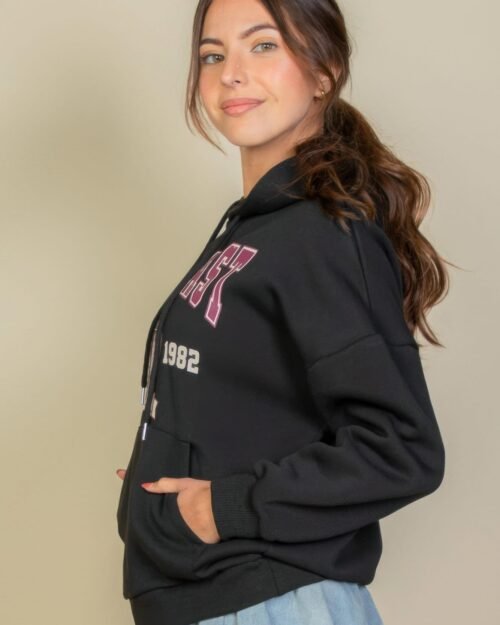 eastcoast graphic kangaroo pocket hoodie