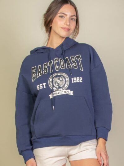 Eastcoast Graphic Kangaroo Pocket Hoodie Eastcoast Graphic Kangaroo Pocket Hoodie