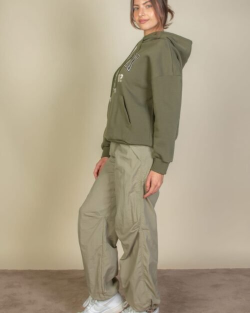 graphic kangaroo pocket drawstring hoodie