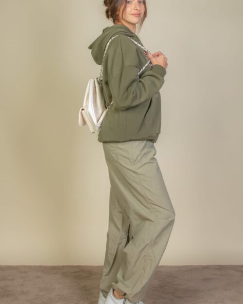 graphic kangaroo pocket drawstring hoodie