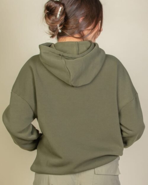 graphic kangaroo pocket drawstring hoodie