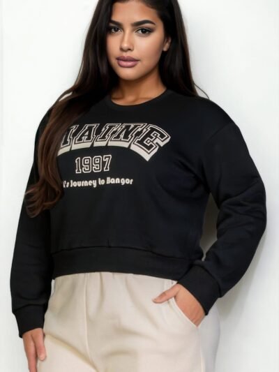 Plus Size Graphic Drop Shoulder Sweatshirt Plus Size Graphic Drop Shoulder Sweatshirt