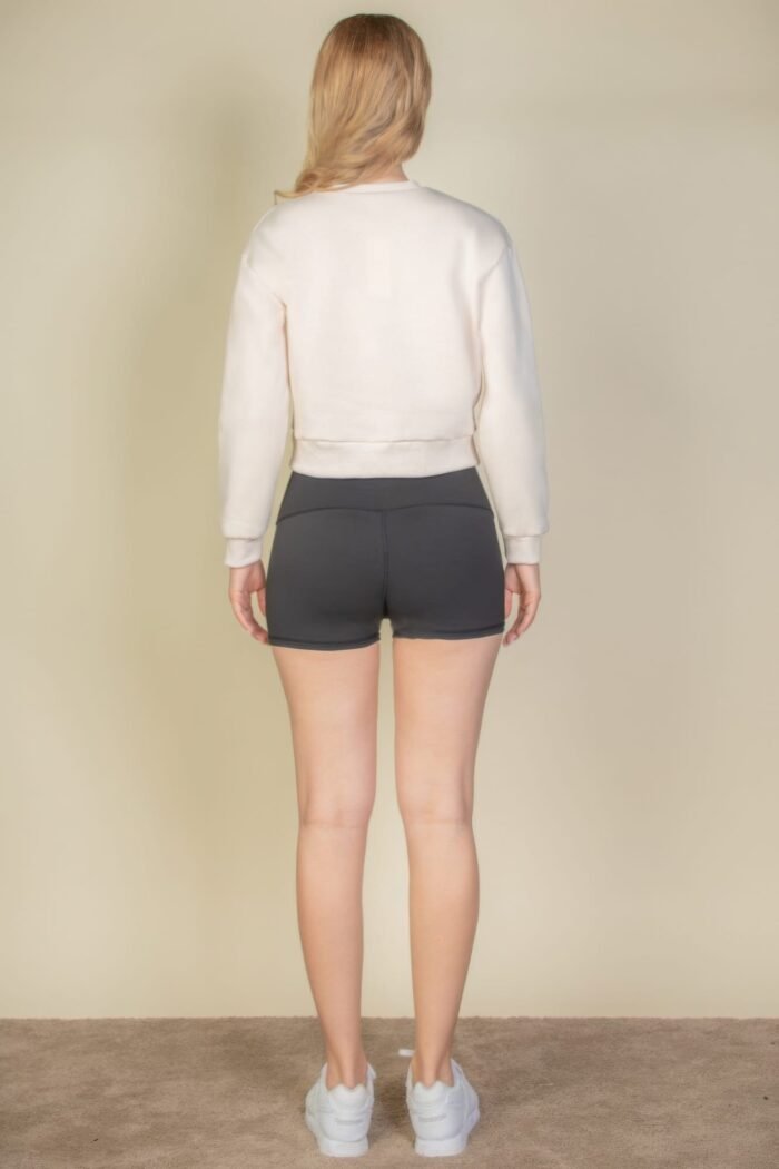 Graphic drop shoulder sweatshirt