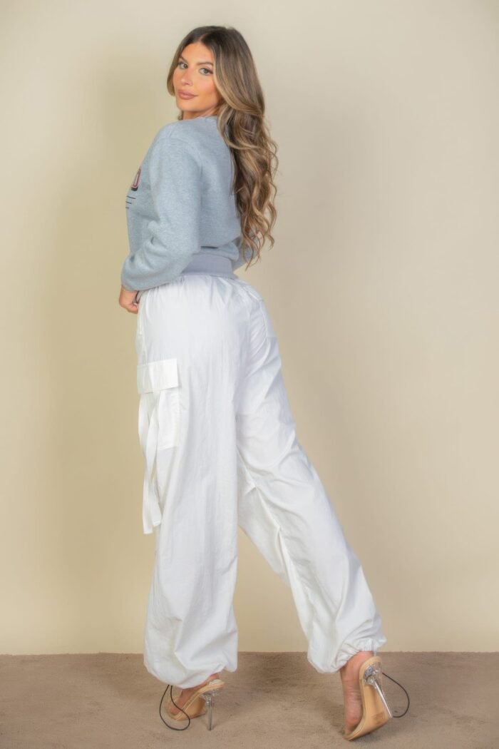 Graphic drop shoulder sweatshirt