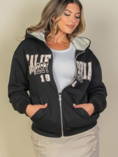 Drop Shoulder Hoodie Graphic
