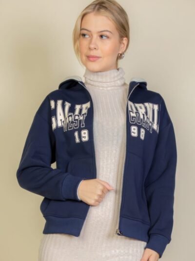 Drop Shoulder Hoodie - Graphic Zipper Up Hoodie Drop Shoulder Hoodie – Graphic Zipper Up Hoodie