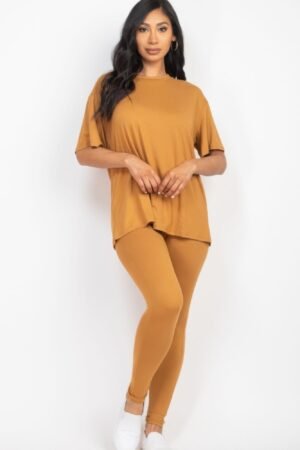 Oversized T-shirt & Leggings Set Oversized T-shirt & Leggings Set