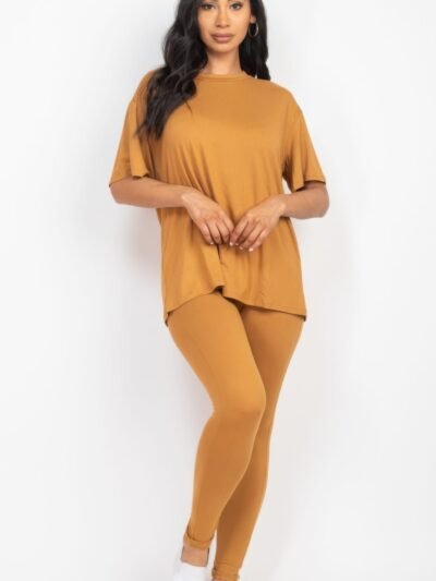Oversized T-shirt & Leggings Set Oversized T-shirt & Leggings Set