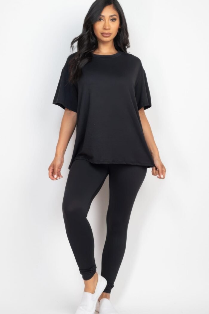 Oversized t-shirt & leggings set - image 8