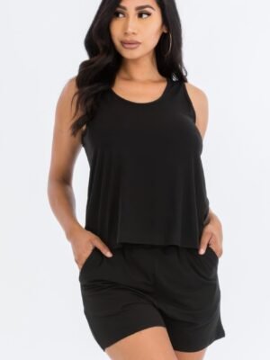 Comfy Tank Top & Shorts Set