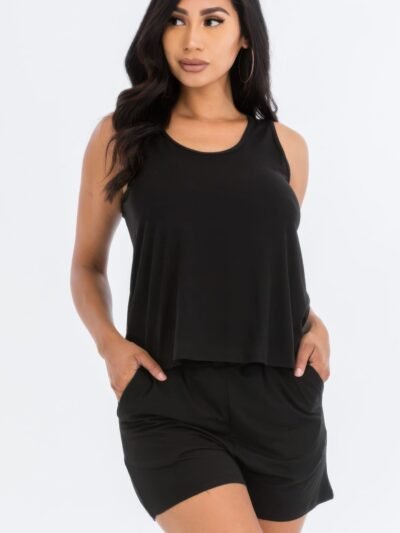 Comfy Tank Top & Shorts Set