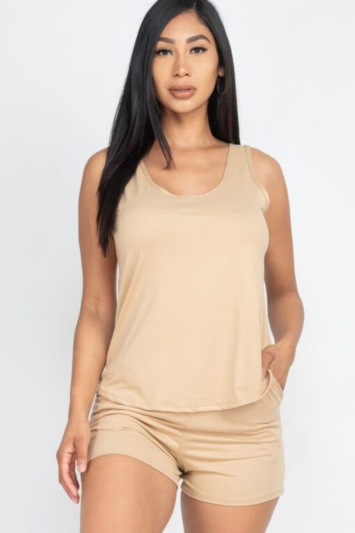 Comfy Tank Top & Shorts Set - Image 9