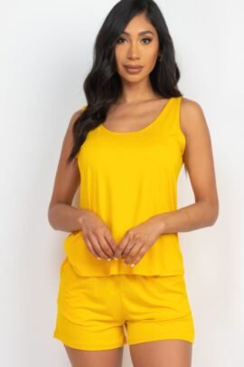 Comfy Tank Top & Shorts Set Comfy Tank Top & Shorts Set