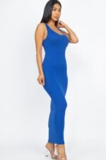Solid Basic Maxi Dress - Image 3