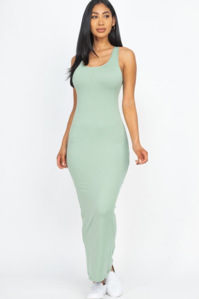 Solid basic maxi dress - image 17