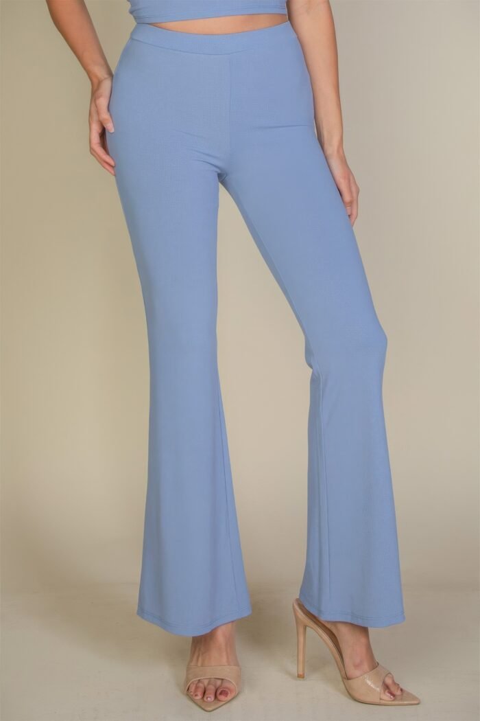 High waisted flare pants - image 1