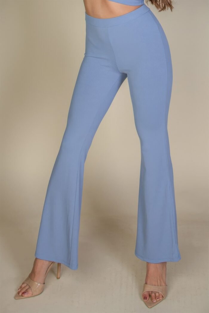 High waisted flare pants - image 3