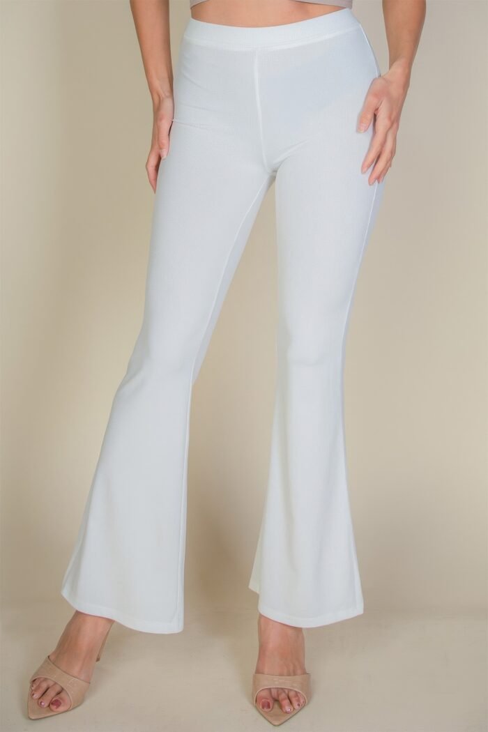 High waisted flare pants - image 9