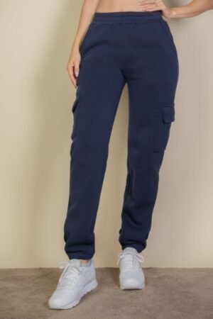 Side Pocket Drawstring Waist Sweatpants Side Pocket Drawstring Waist Sweatpants