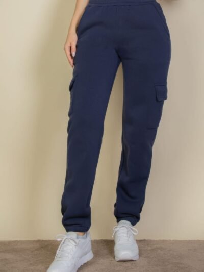 Side Pocket Drawstring Waist Sweatpants Side Pocket Drawstring Waist Sweatpants