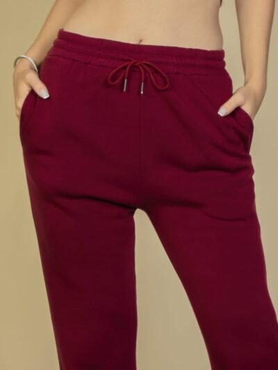 Drawstring Waist Slant Pocket Sweatpants Drawstring Waist Slant Pocket Sweatpants