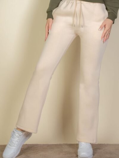 Drawstring Waist Slant Pocket Sweatpants Drawstring Waist Slant Pocket Sweatpants