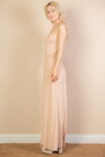 Button Front Wide Leg Jumpsuit - Image 3