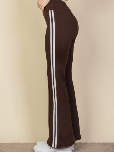Contrast Side Stripe Flare Pants Contrast Side Stripe Flare Pants