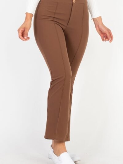 High Waist Knit Flare Pants High Waist Knit Flare Pants