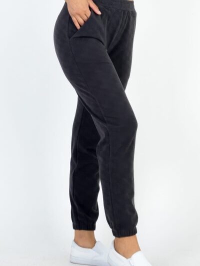 Ribbed Side Pocket Joggers