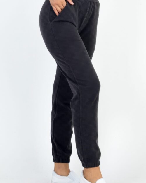 ribbed side pocket joggers