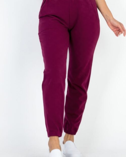 ribbed side pocket joggers