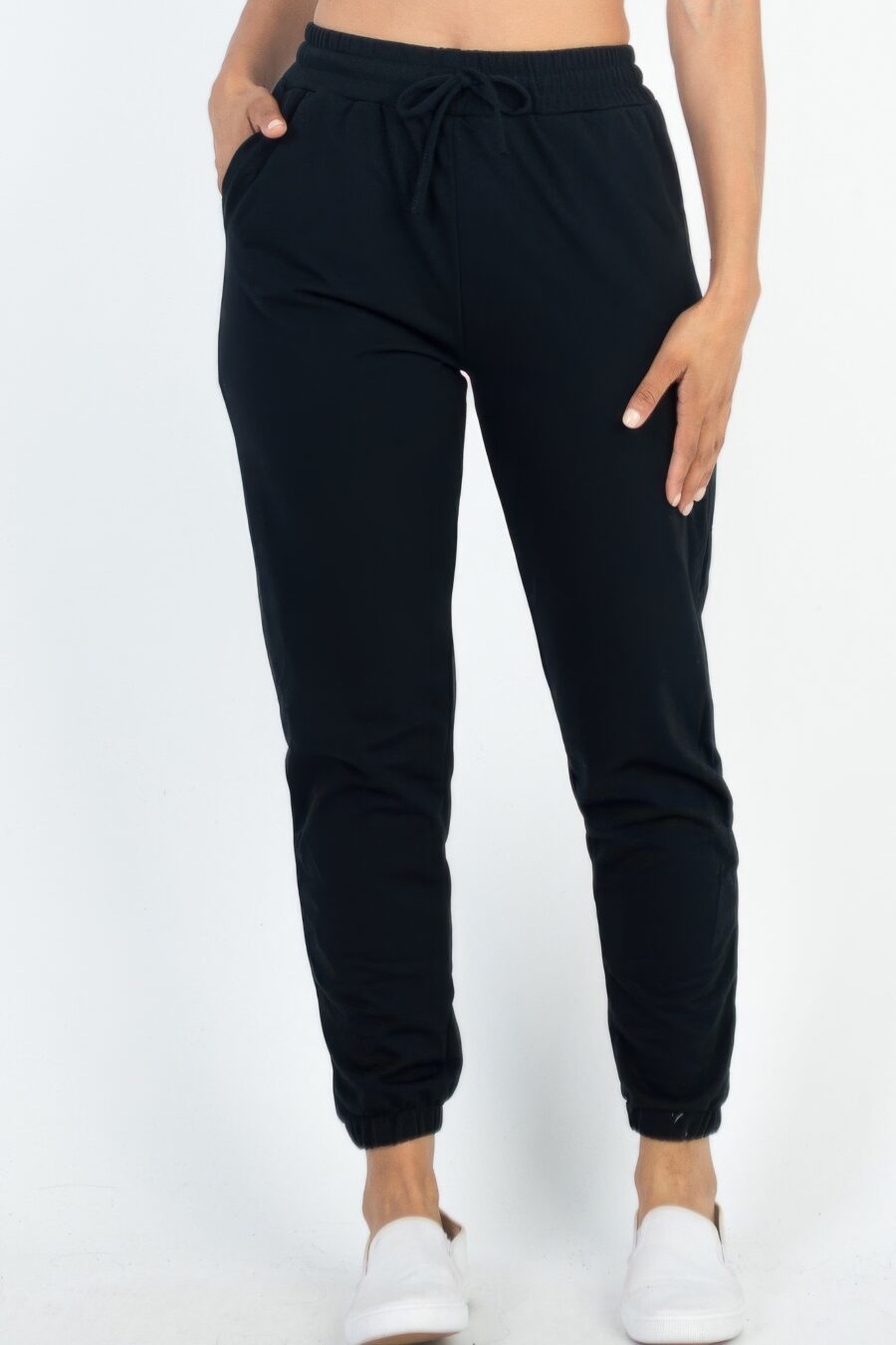 French terry jogger pants