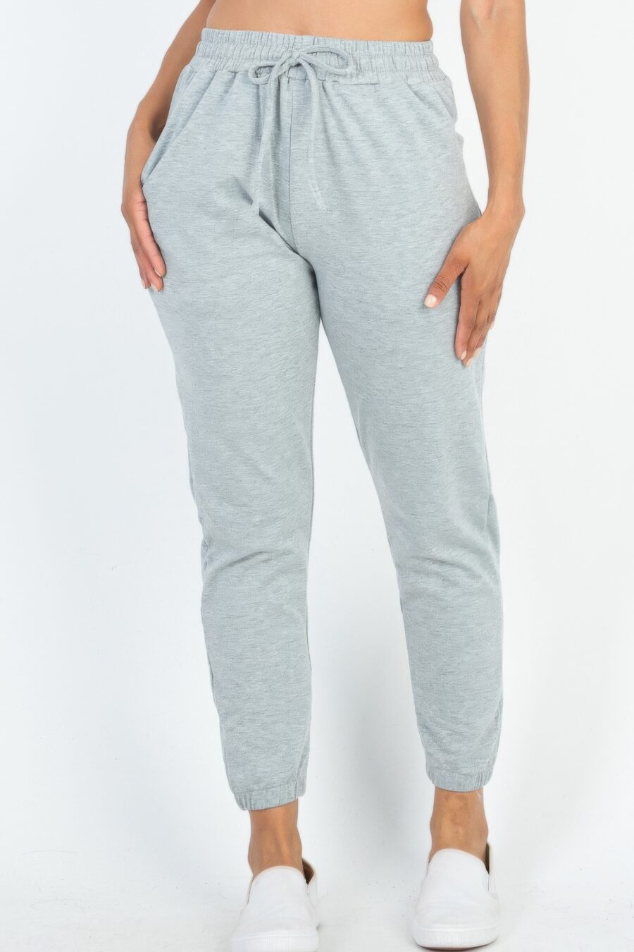 French terry jogger pants