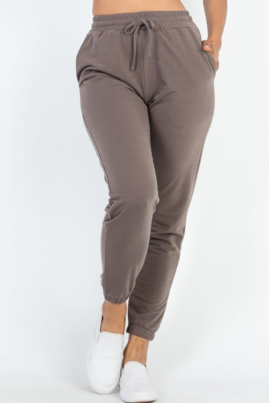 French terry jogger pants