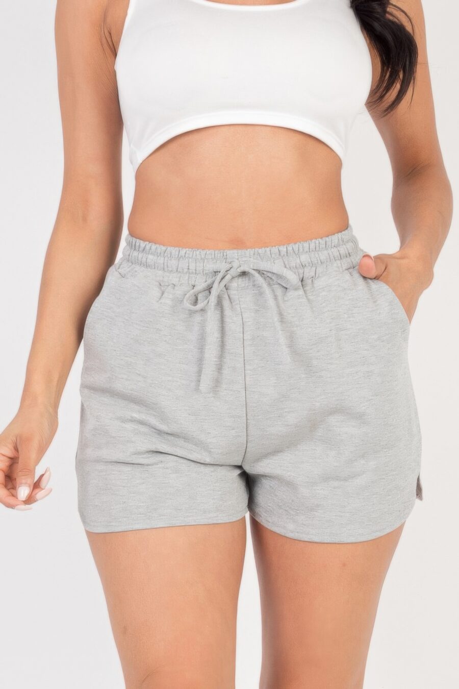 French terry shorts