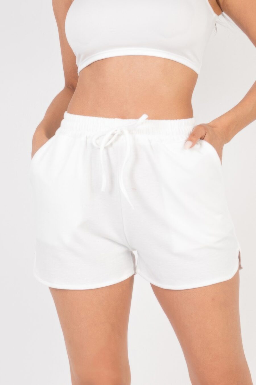 French terry shorts