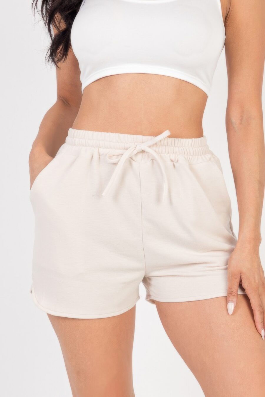 French terry shorts