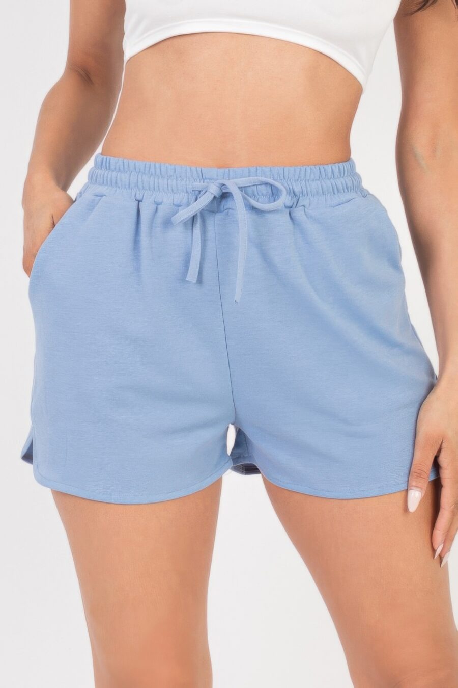 French terry shorts