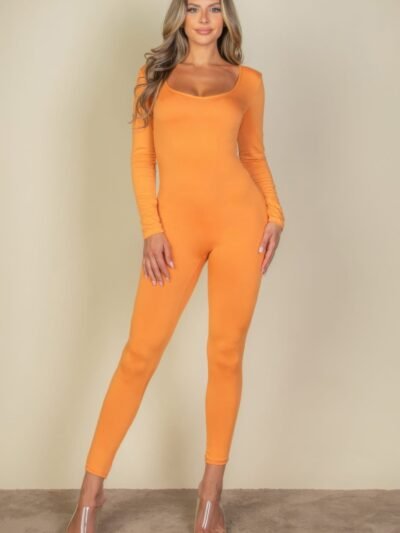 Bodycon Jumpsuit Long Sleeve Jumpsuit long-lasting wear Olive Branch