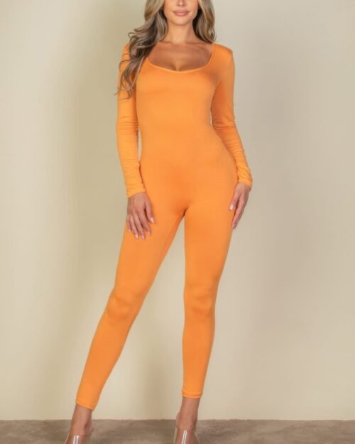 Bodycon Jumpsuit Long Sleeve Jumpsuit long-lasting wear Olive Branch