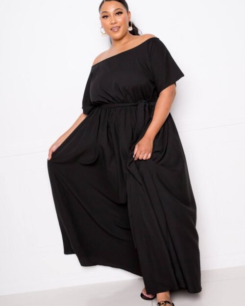 off shoulder see through dress