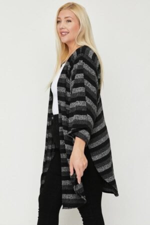 Multi-color Striped Cardigan Multi-color Striped Cardigan