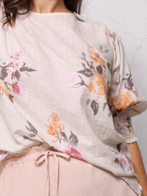 Floral Printed Woven Blouse Floral Printed Woven Blouse
