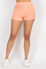 Terry Towel Bralette Top & Mini Shorts Set - Image 13